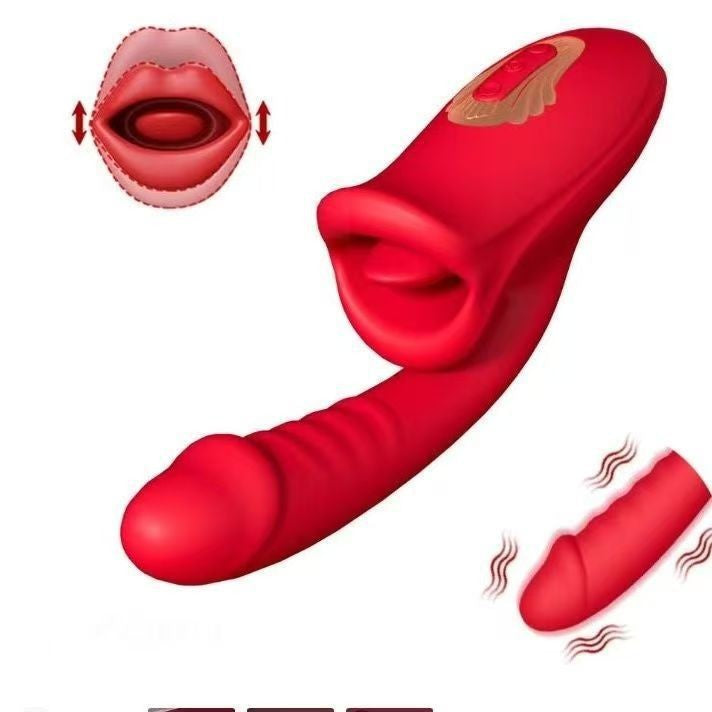 Velvet Rechargeable Silicone Personal Massager with Suction Function