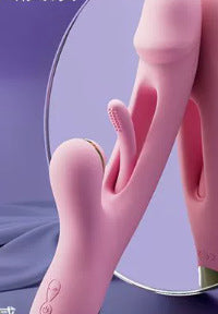 Velvet Rechargeable Silicone Personal Massager with Suction Function