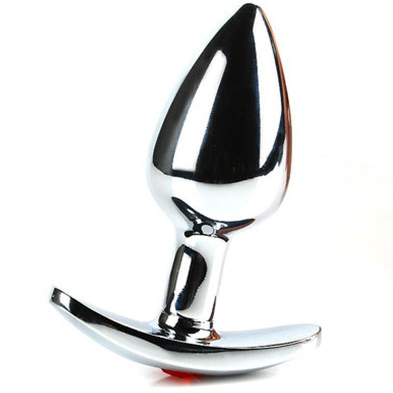 Velvet Steel Jewel Plug