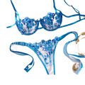 Velvet Azure Bloom Set