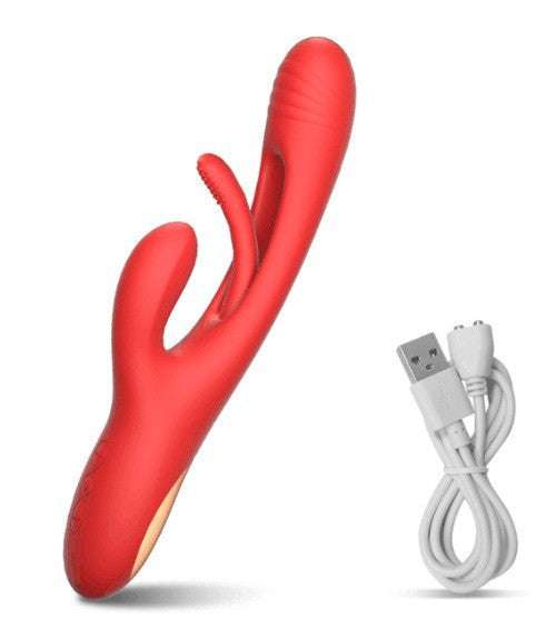 Velvet Rechargeable Silicone Personal Massager with Suction Function
