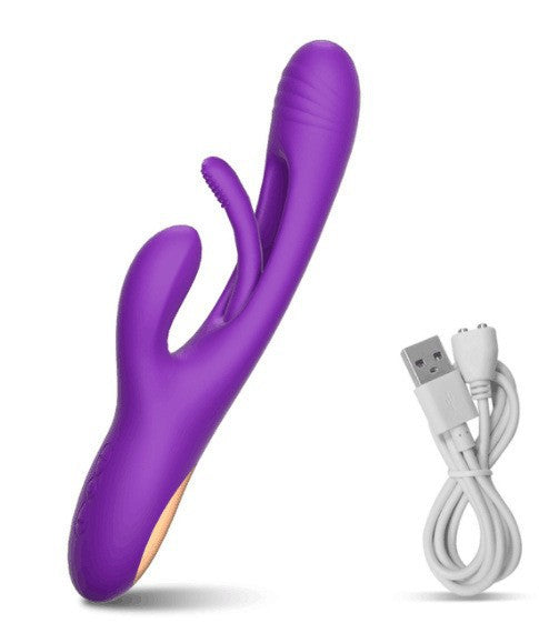 Velvet Rechargeable Silicone Personal Massager with Suction Function