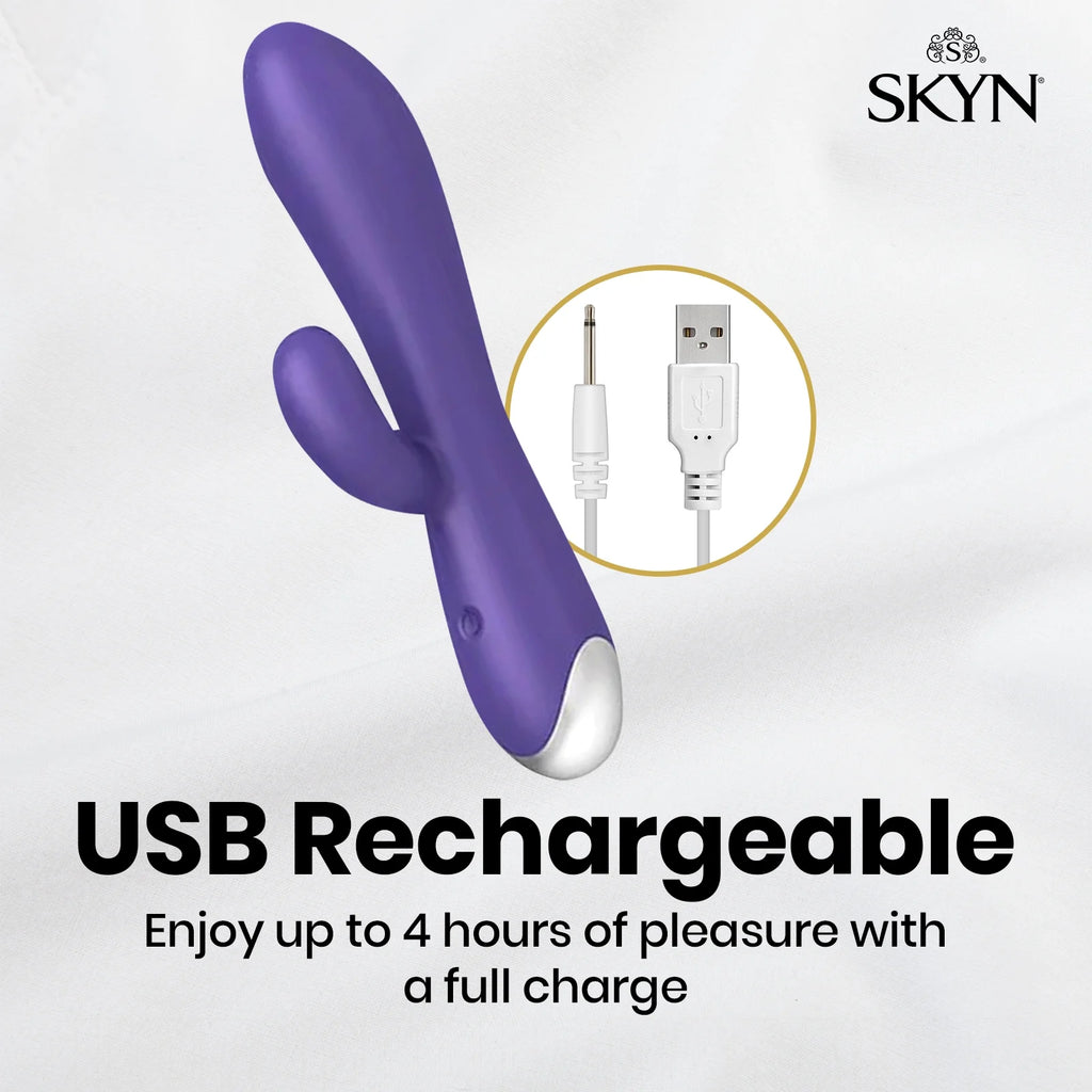 Vibes Personal Massage Wand Vibrator, 20 Speeds, Purple, 1 Count