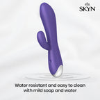 Vibes Personal Massage Wand Vibrator, 20 Speeds, Purple, 1 Count