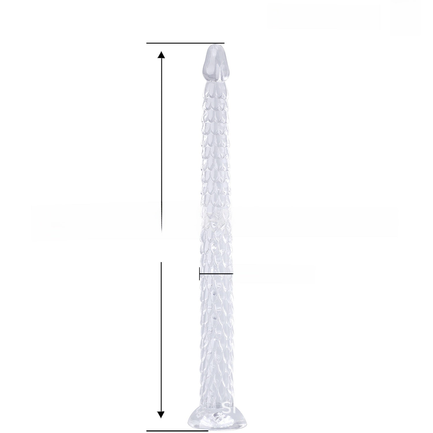 Transparent Crystal Anal Plug