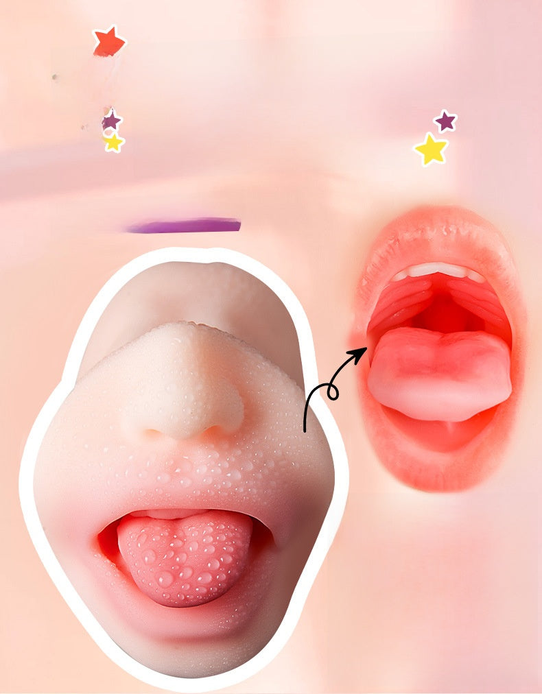 Realistic Oral Design Adult Toy