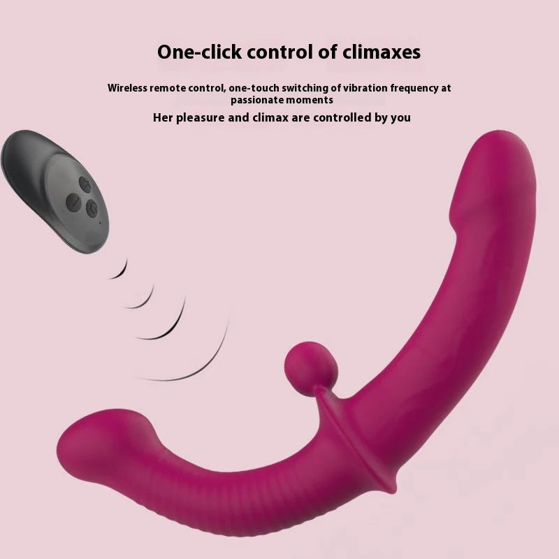 Wireless Dual-Ended Toy Wearable Vibrator for Women'S Pleasure