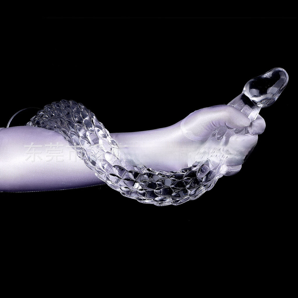 Transparent Crystal Anal Plug