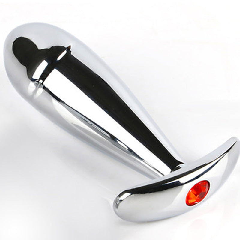 Velvet Steel Jewel Plug