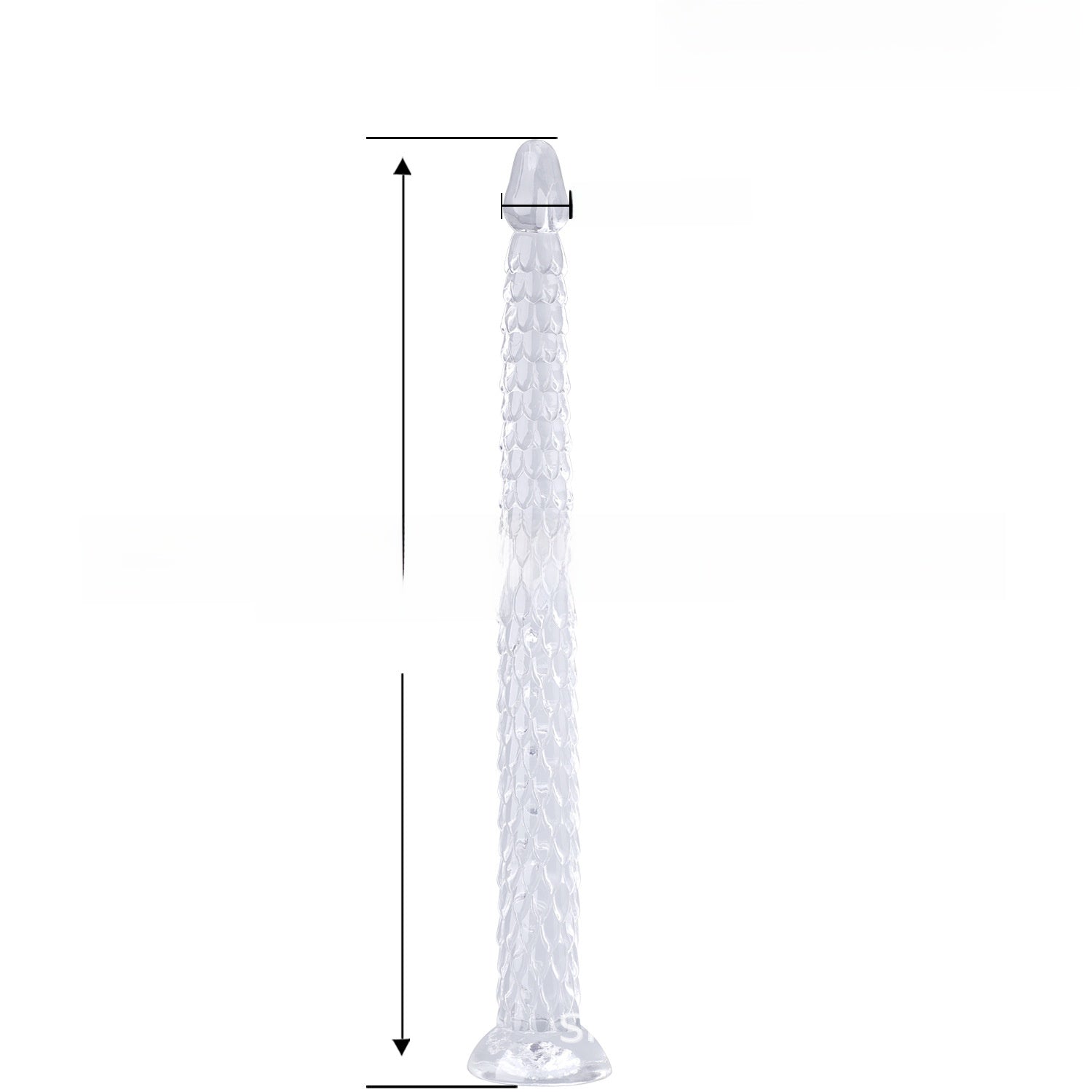 Transparent Crystal Anal Plug