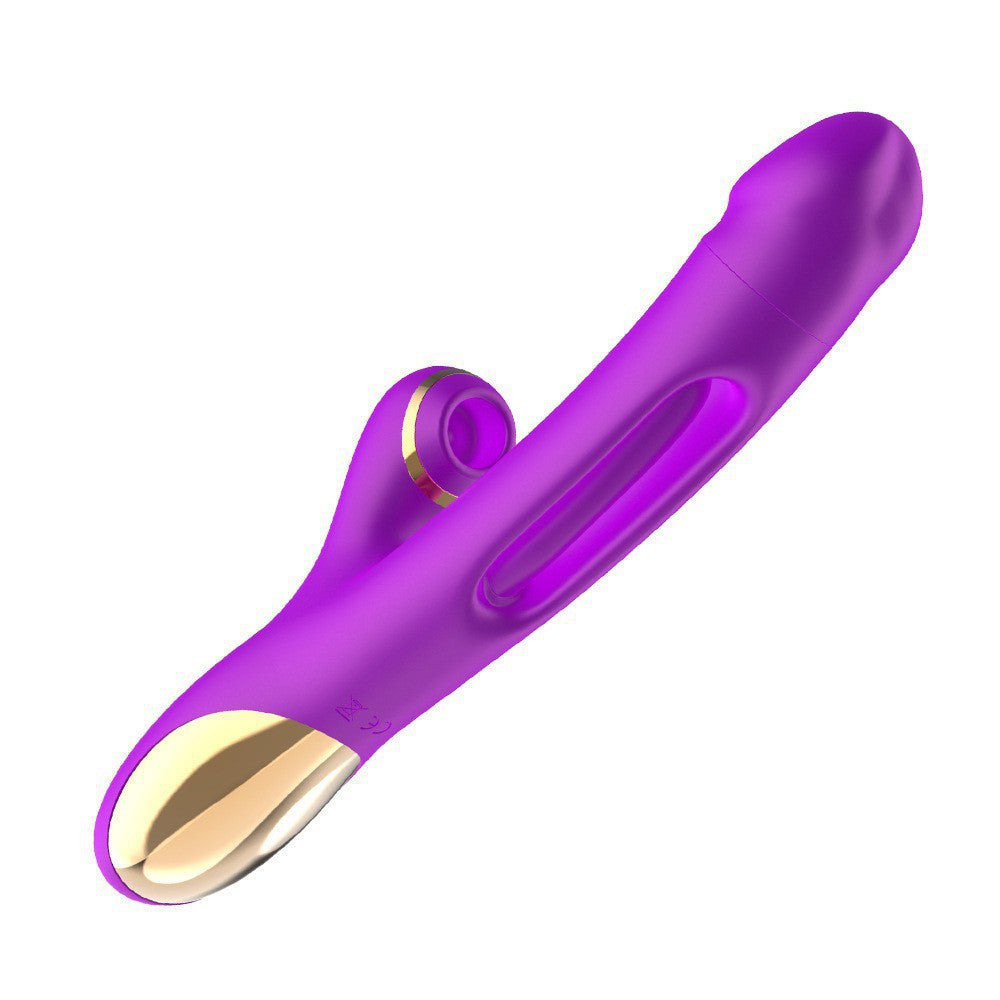 Velvet Rechargeable Silicone Personal Massager with Suction Function