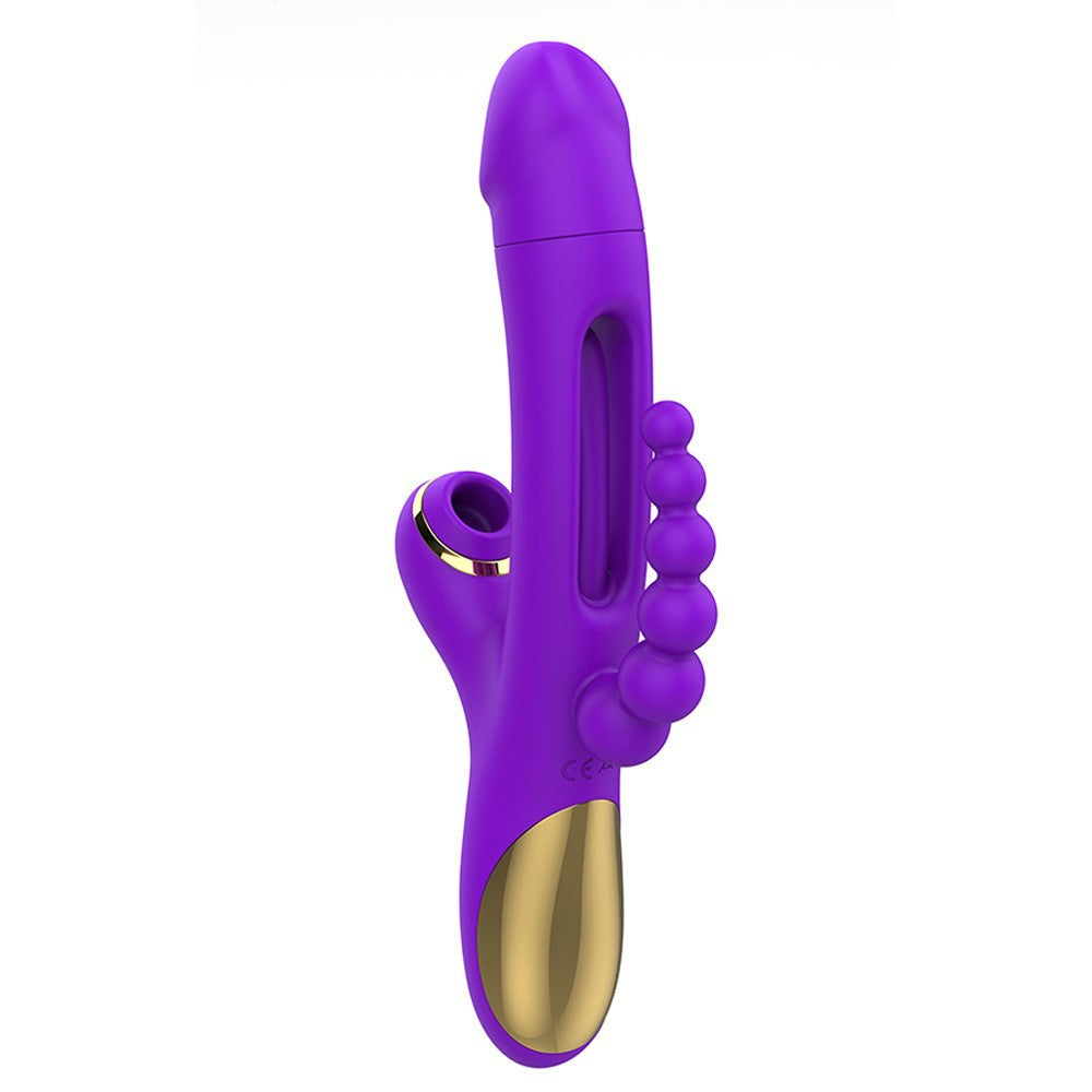 Velvet Rechargeable Silicone Personal Massager with Suction Function