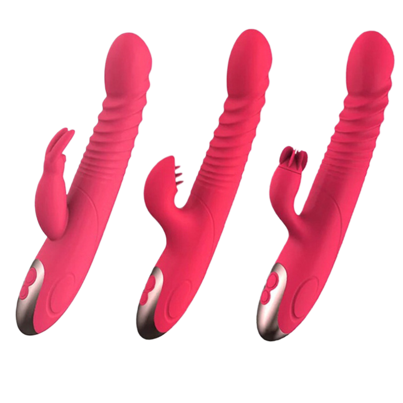 Velvet Crimson Pulse Rabbit