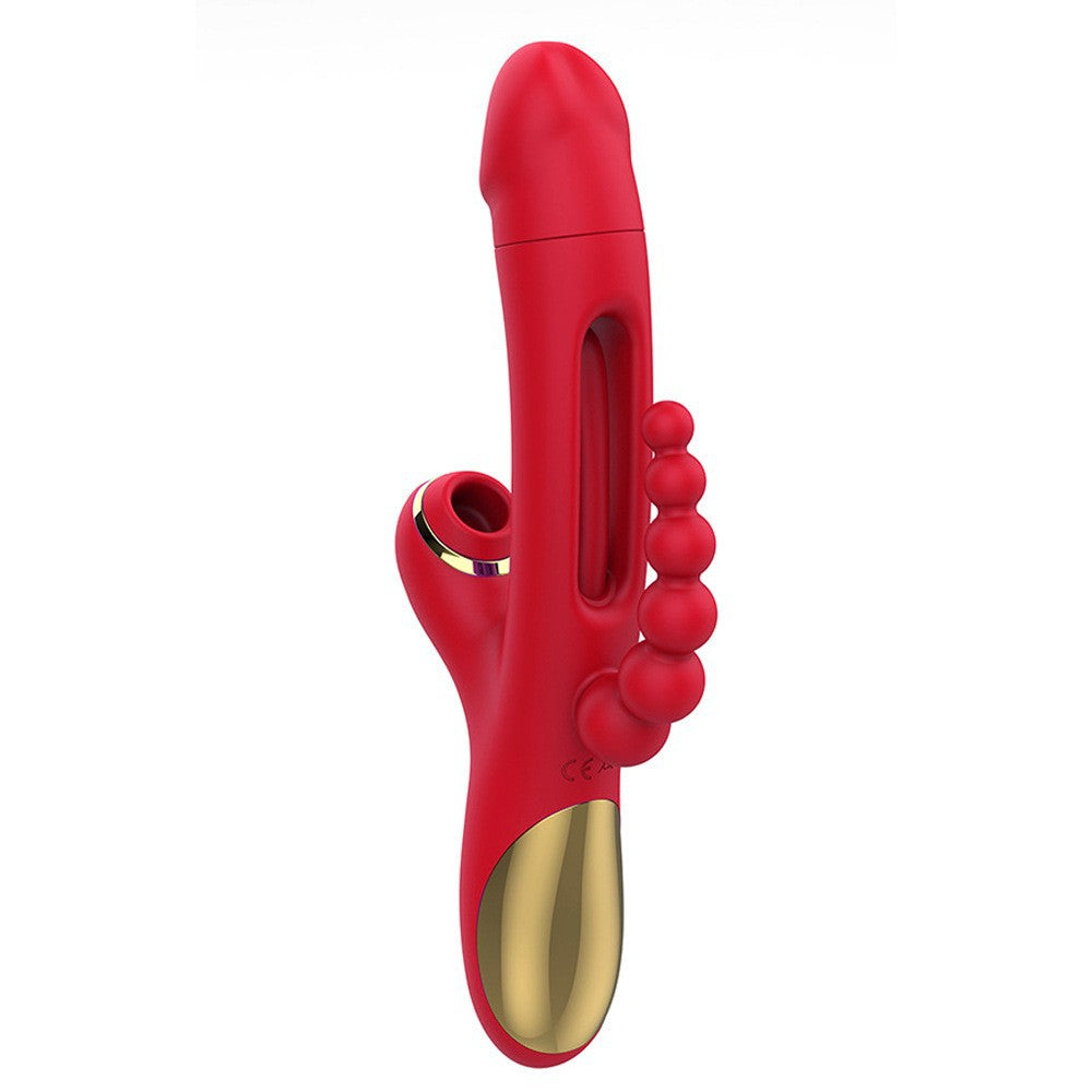 Velvet Rechargeable Silicone Personal Massager with Suction Function