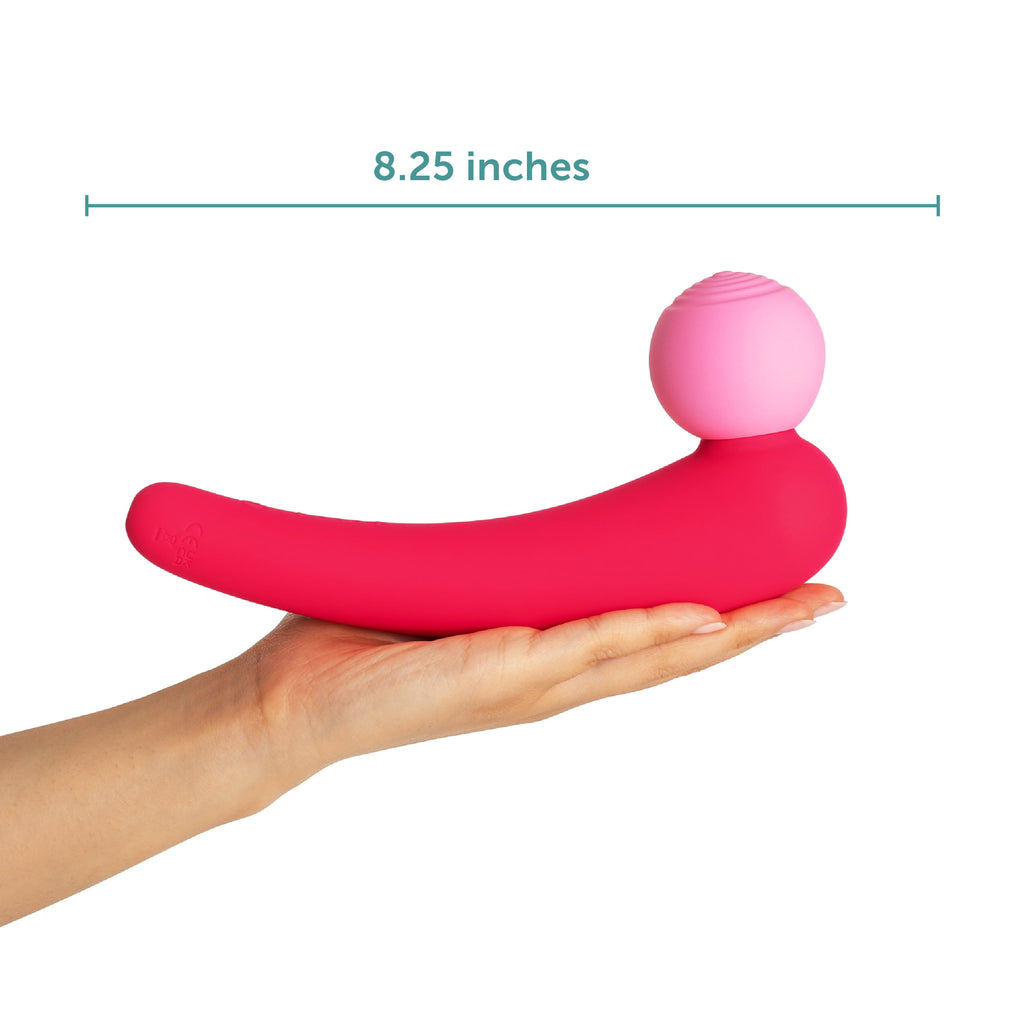 MEGA Wand Vibrator, Powerful Head, Body Massager Attachment, 15 Vibration Patterns, Waterproof