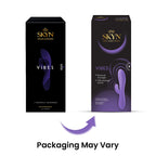 Vibes Personal Massage Wand Vibrator, 20 Speeds, Purple, 1 Count