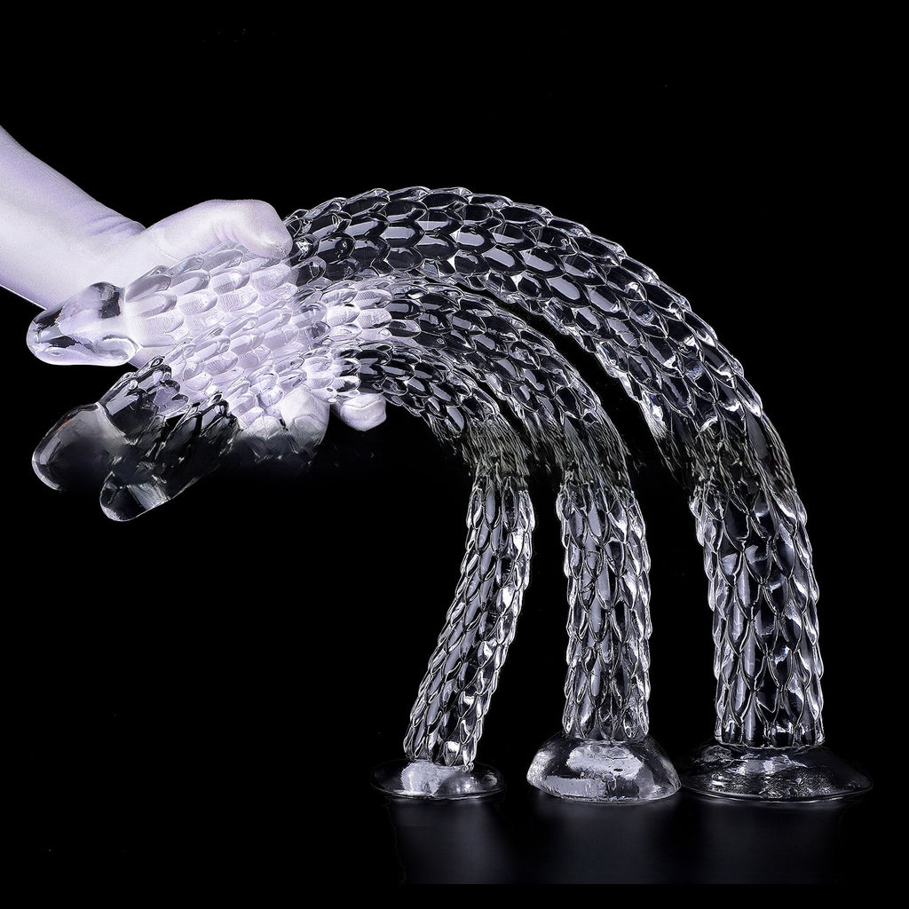 Transparent Crystal Anal Plug