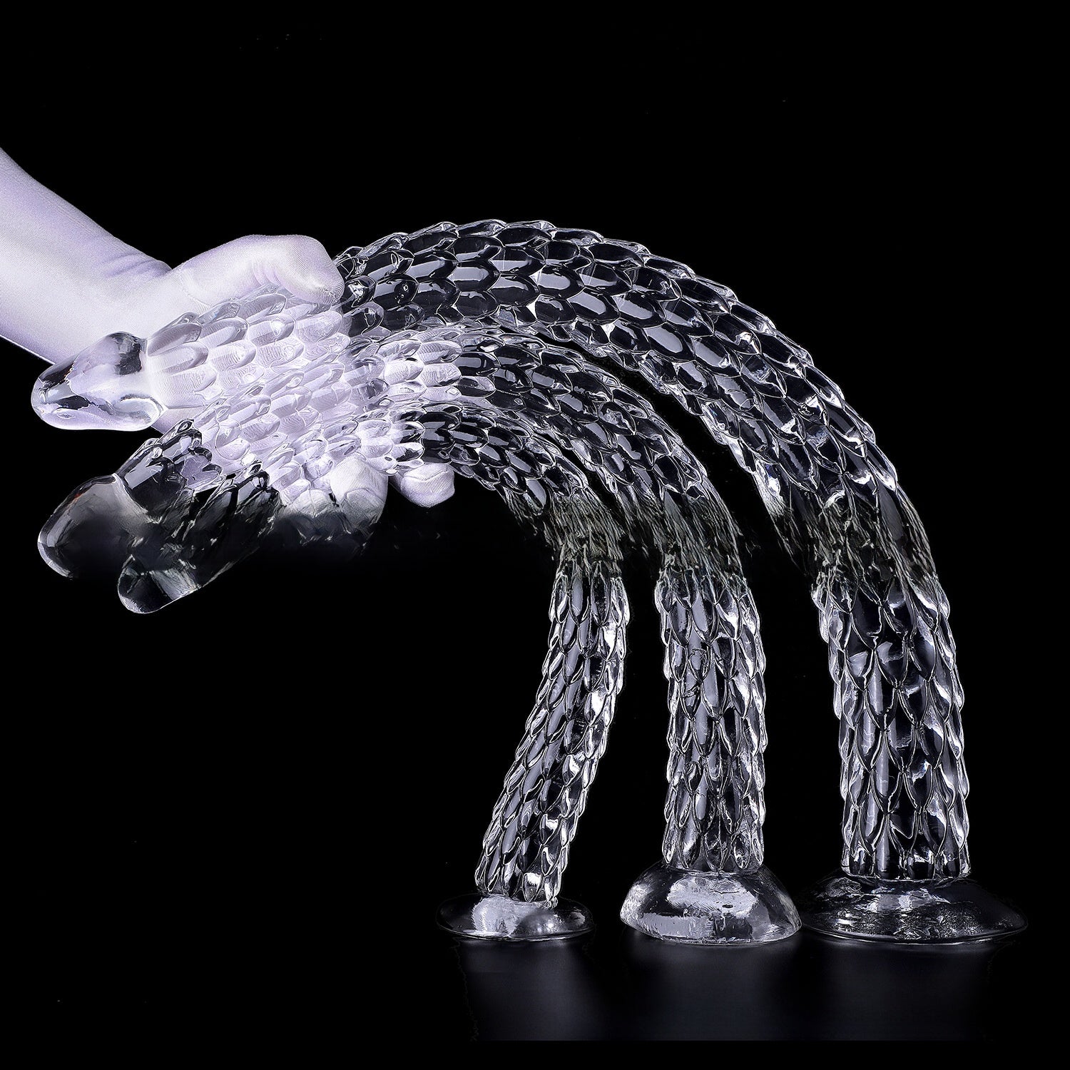 Transparent Crystal Anal Plug