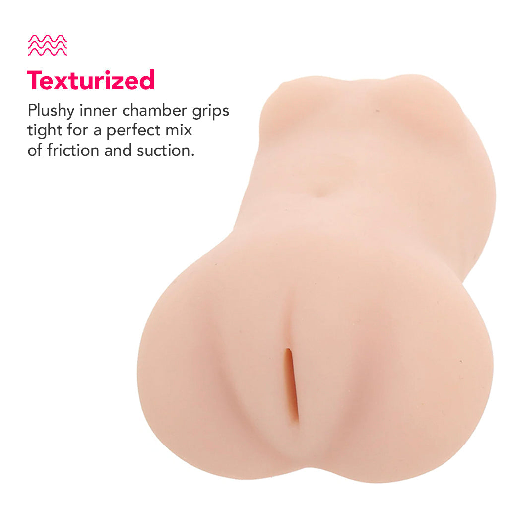 Velvet Manual Silicone Personal Massager – Soft TPE, Compact Design